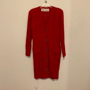 Vintage Christian Dior dress circa 1980-1990